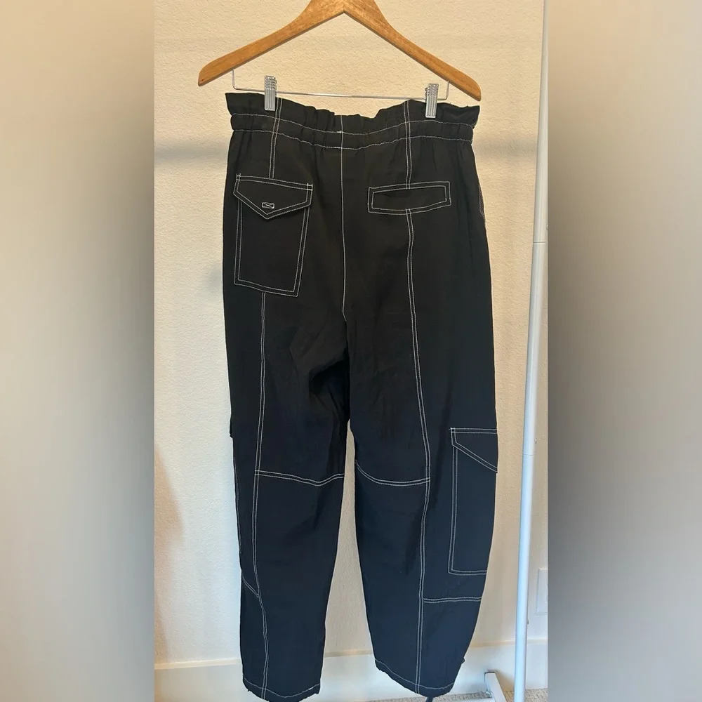 Ganni Slub Cargo Pants - Picture 5 of 10
